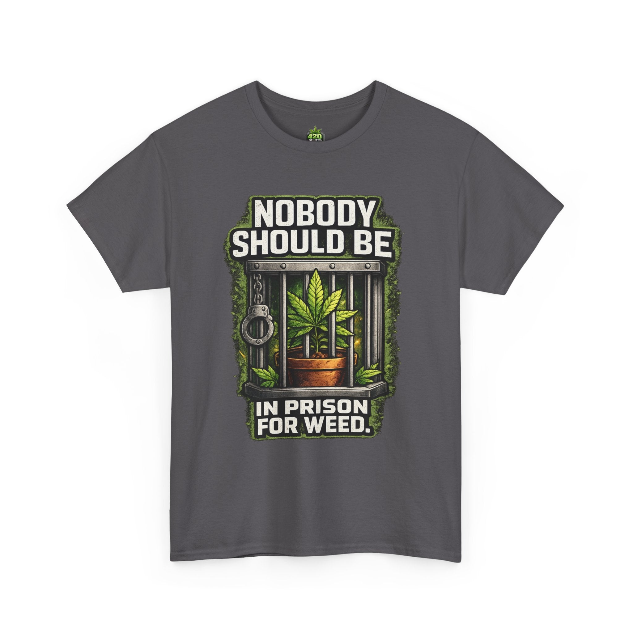 Nobody Should Be In Prison For Weed T-Shirt