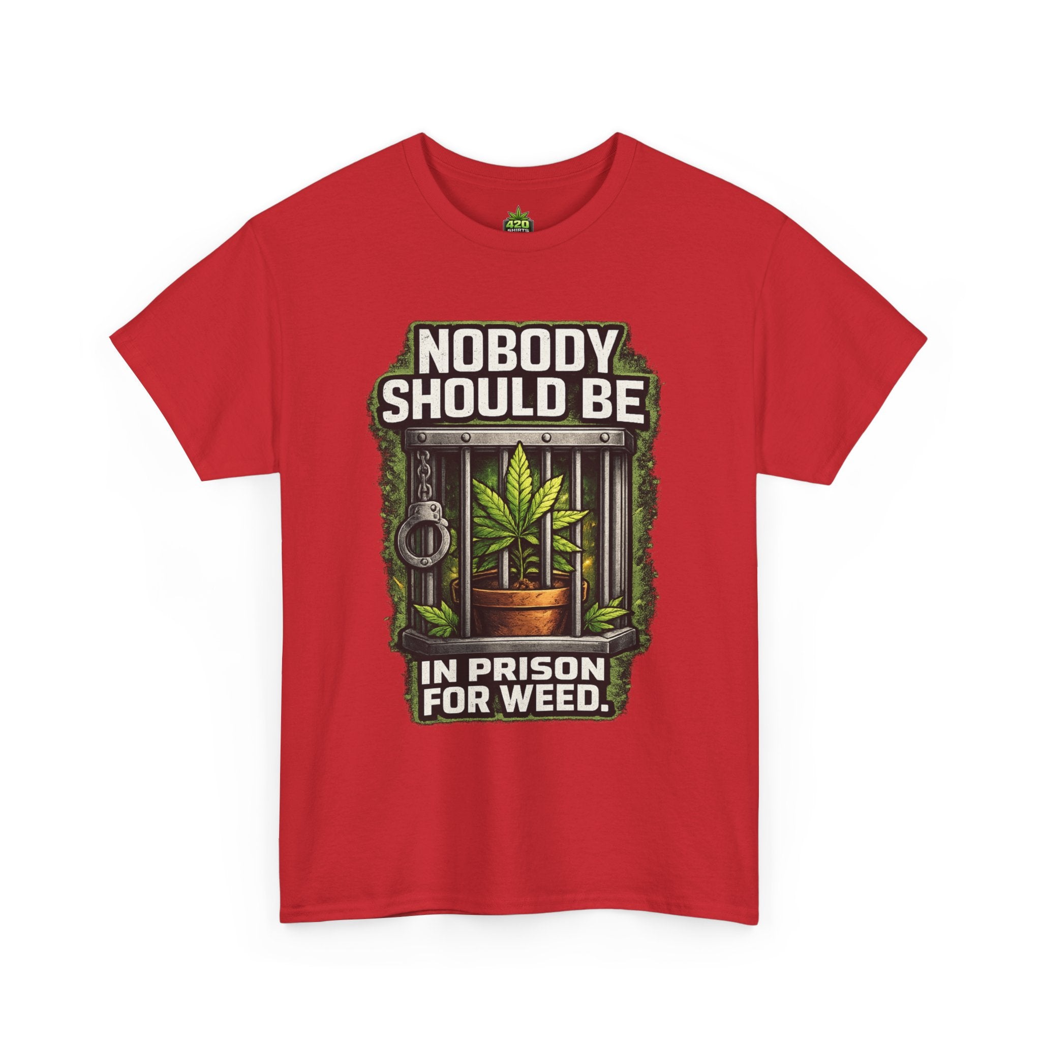 Nobody Should Be In Prison For Weed T-Shirt