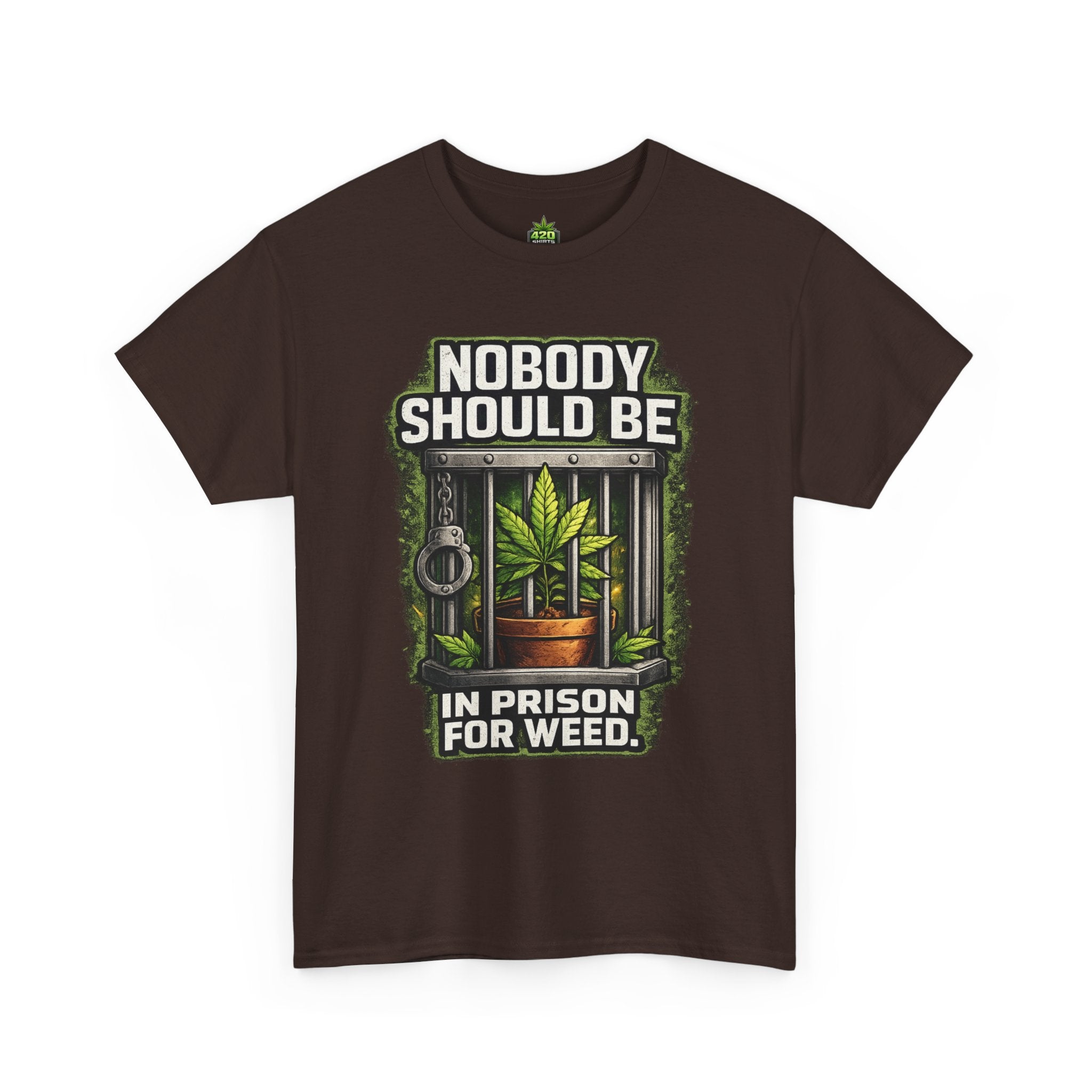 Nobody Should Be In Prison For Weed T-Shirt