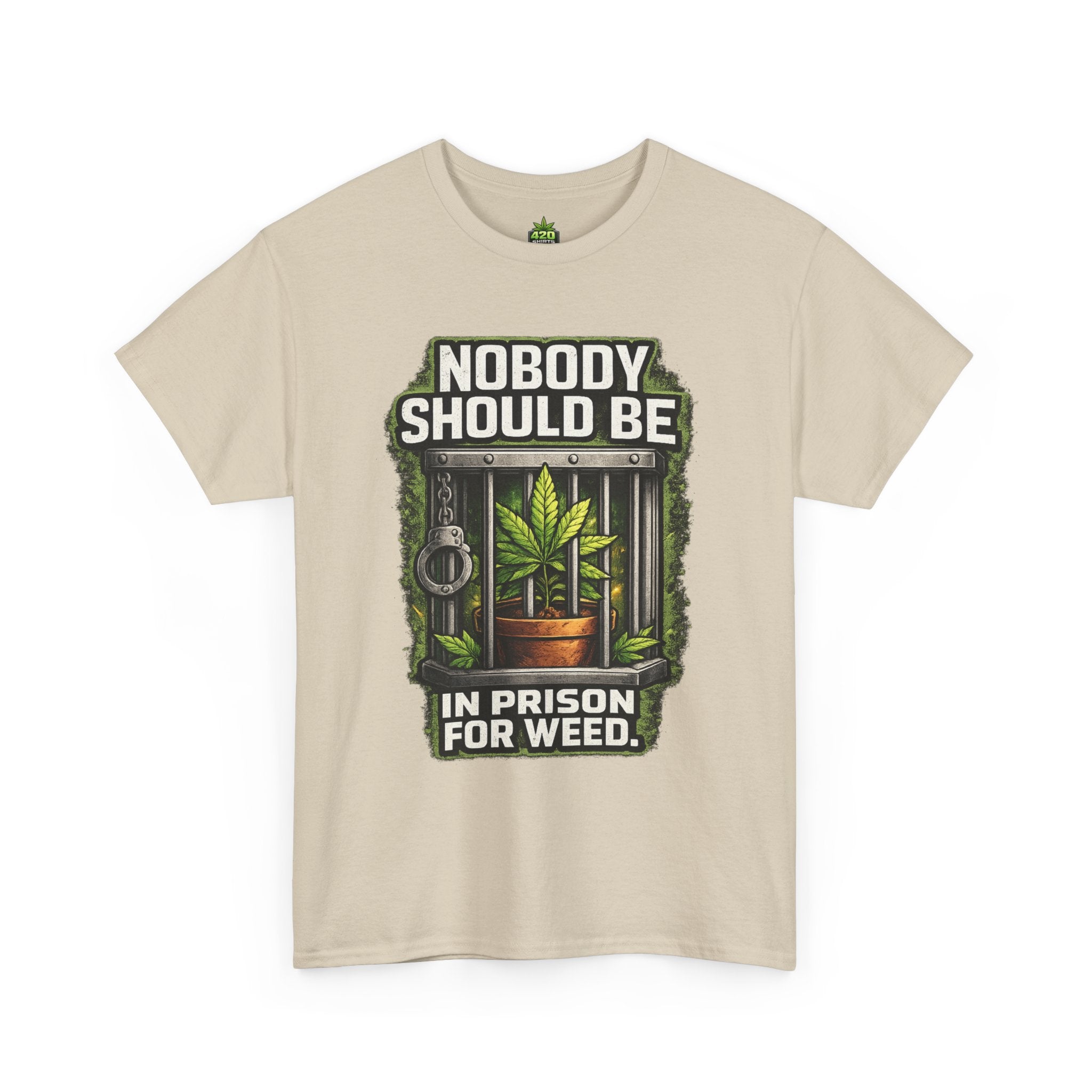 Nobody Should Be In Prison For Weed T-Shirt