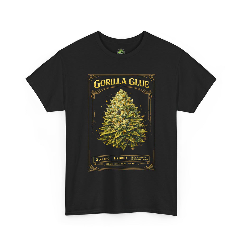 Gorilla Glue T-Shirt Strain Collection No. 007 by 420Shirts