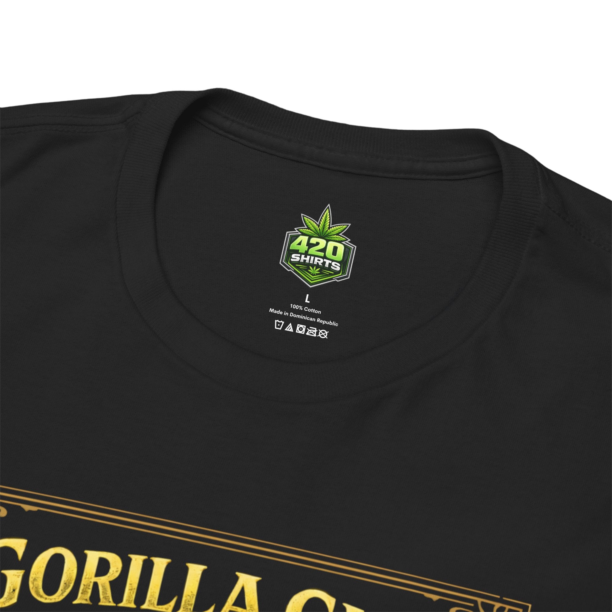 Gorilla Glue T-Shirt Strain Collection No. 007 by 420Shirts