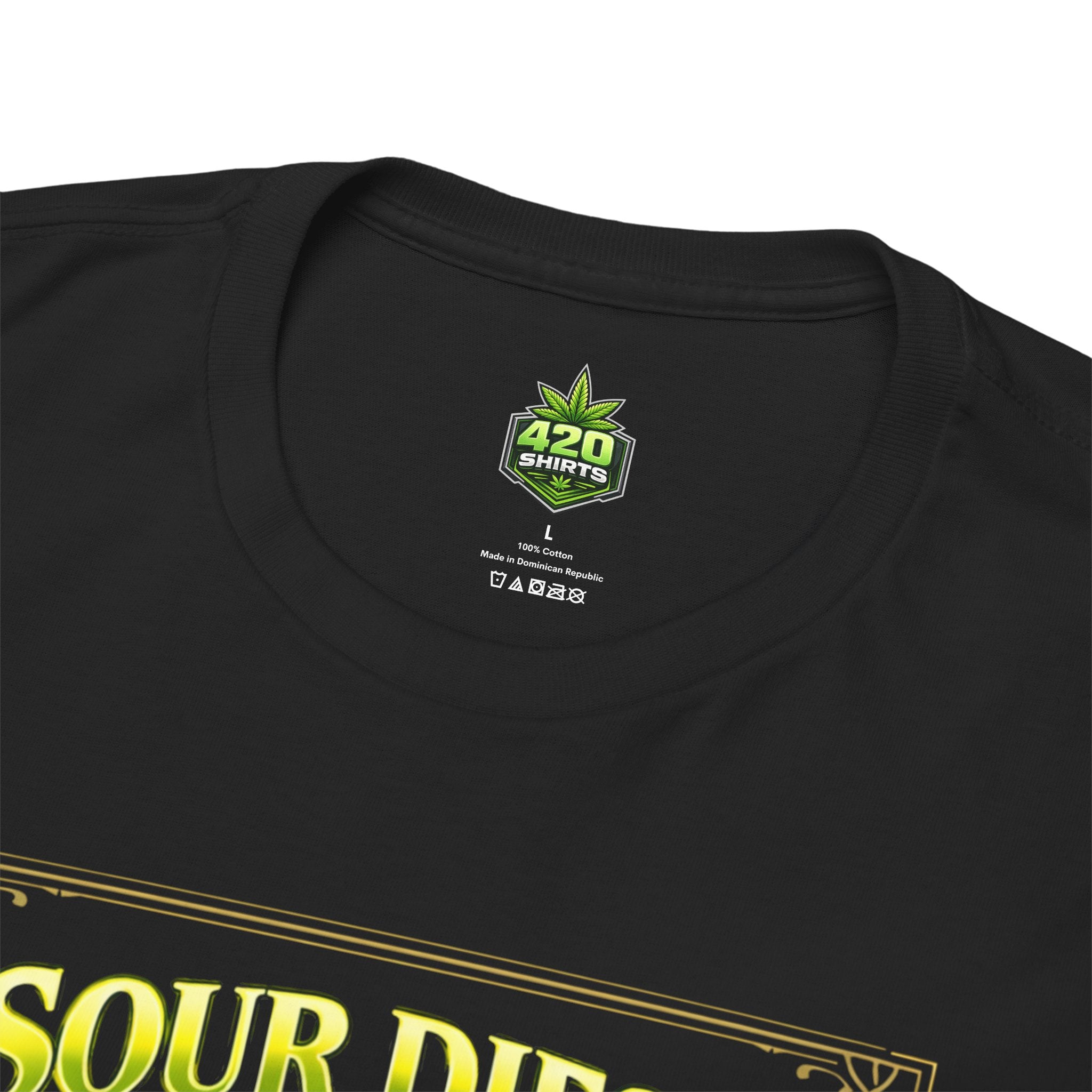 Sour Diesel T-Shirt Strain Collection No. 005 by 420Shirts